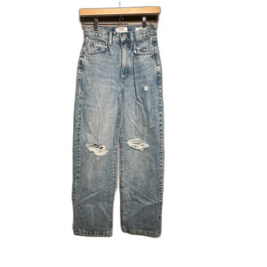 Cotton On Loose Straight Jeans Women’s Size 2 US Distressed Light Wash